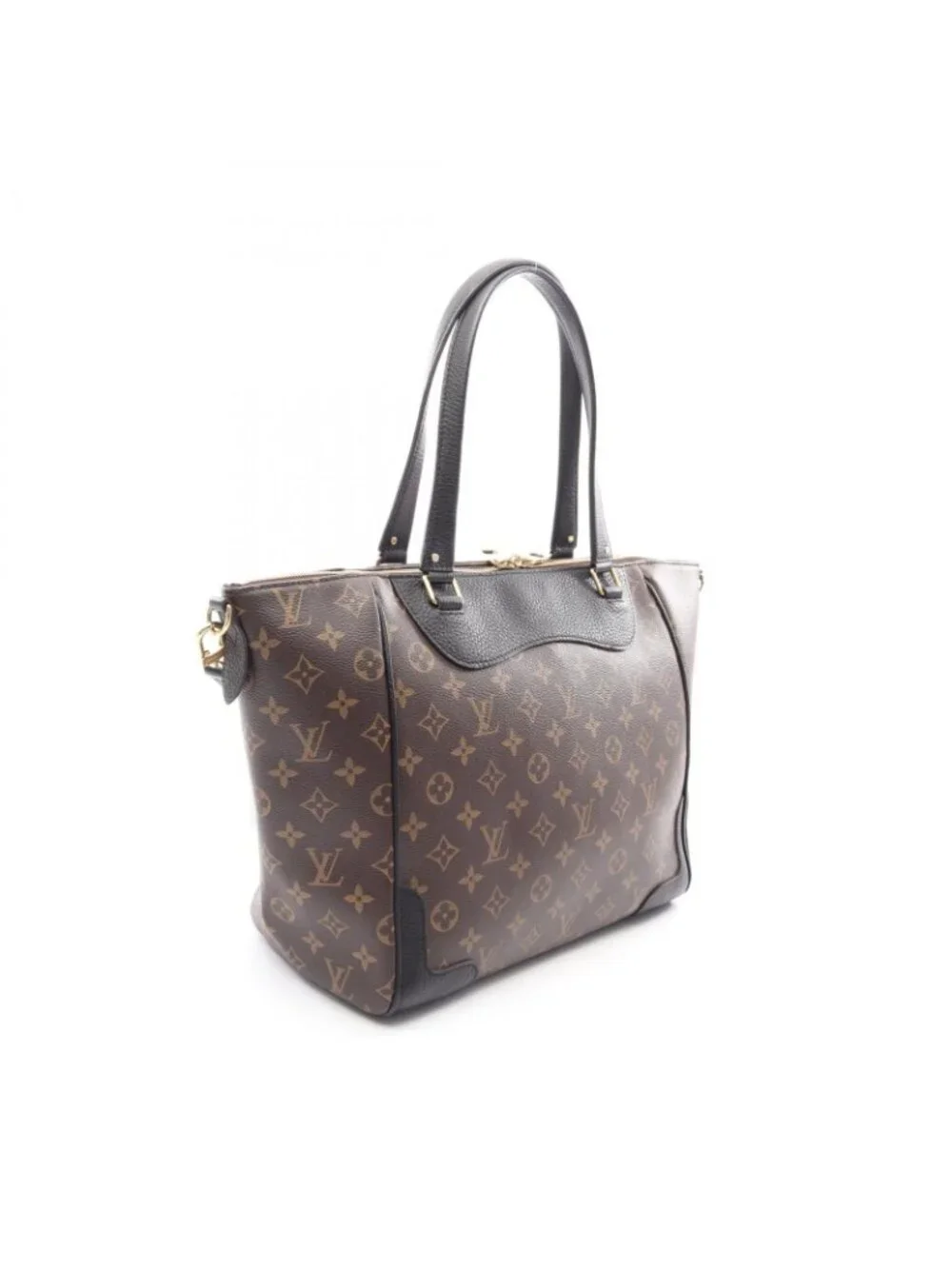 Louis Vuitton Tote Estrella Monogram 2-Way Noir Canvas Leather